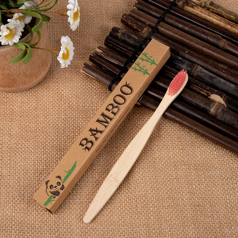 High quality/High cost performance  Cheap Custom Eco Friendly Biodegradable Travel Bamboo Toothbrush