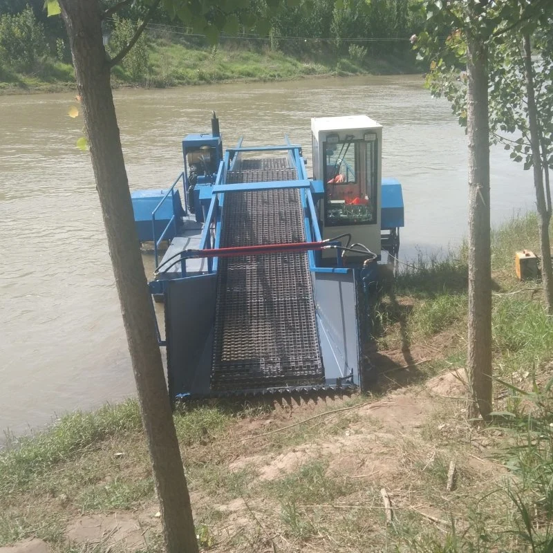 Aquatische Weed Harvester Schneidmaschine für Fluss Reinigung