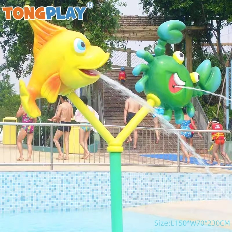 Ausrüstung Für Den Wasserpark Splash Spray Aquatic Fun Park Kinderspiele Spielplatz im Freien zum Verkauf