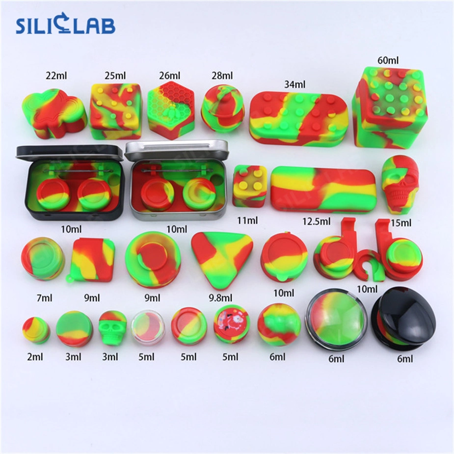 Siliclab China Wholesale Smoking Accessories Various Silicone Wax Container