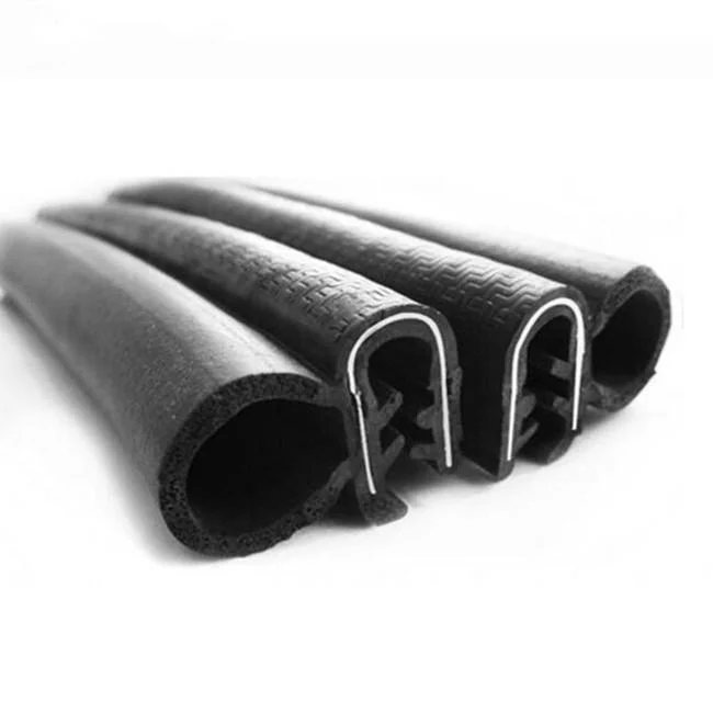 Sheet Metal Edge Protection Rubber Auto Door Rubber Seal Strip