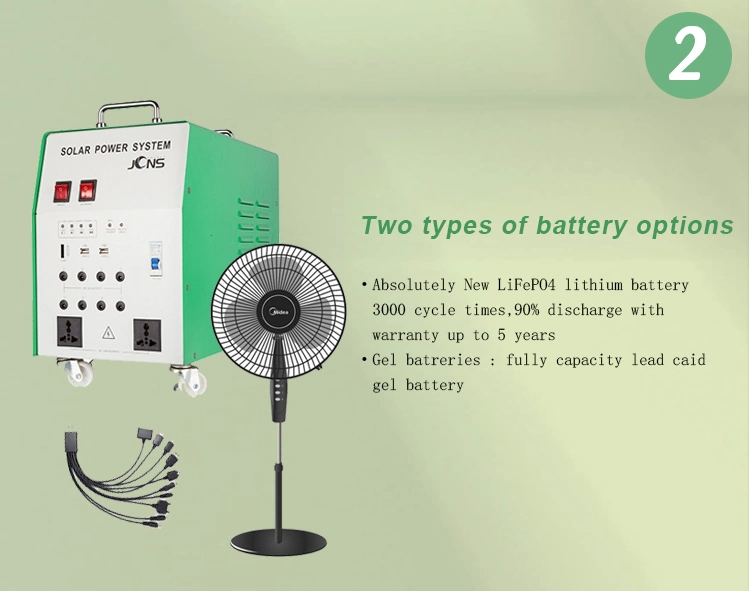 off-Grid 300W 500W 1000W PV Panel Home Solar Energy System