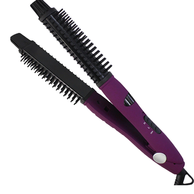 Good Design New Arrival Wholesale Custom Private Label Electric Ceramic Hair Straightener Brush