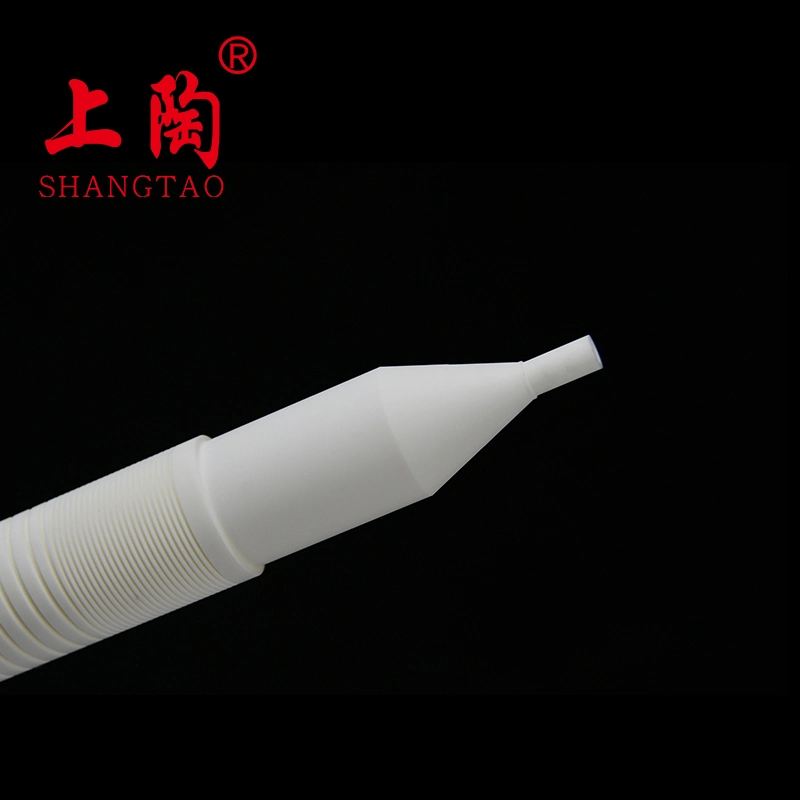 Refractory Alumina Ceramic Roller Al2O3 Rod Furnace Kiln Tube