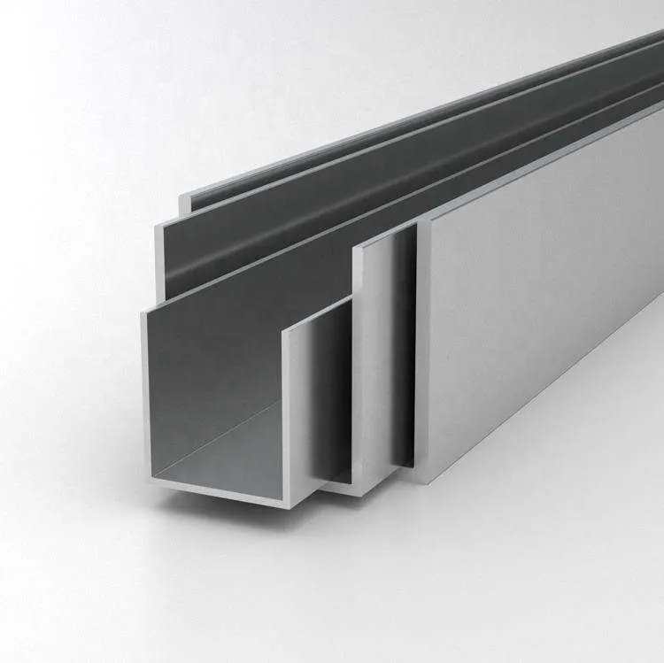 Aluminium extrudé profils U Channel Canal en forme de U pour LED léger en alliage de qualité supérieure décorative fente U Profil en aluminium