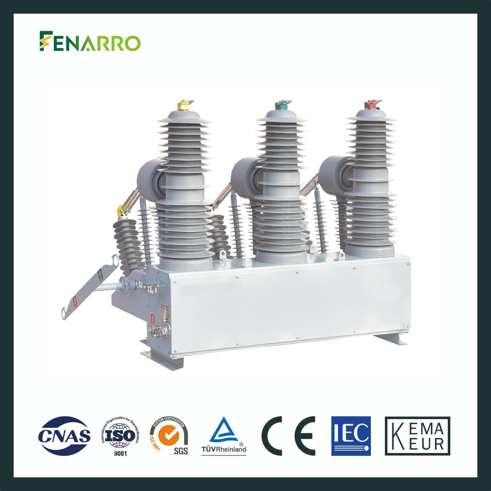 Fenarro Frzw32 Series Outdoor Vacuum Circuit Breaker High Voltage Auto Recloser