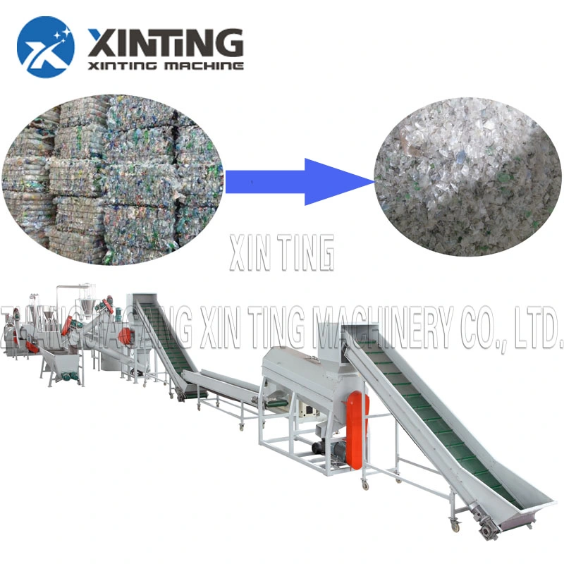 Automatic Plastic Recycling and Cleaning Production Line