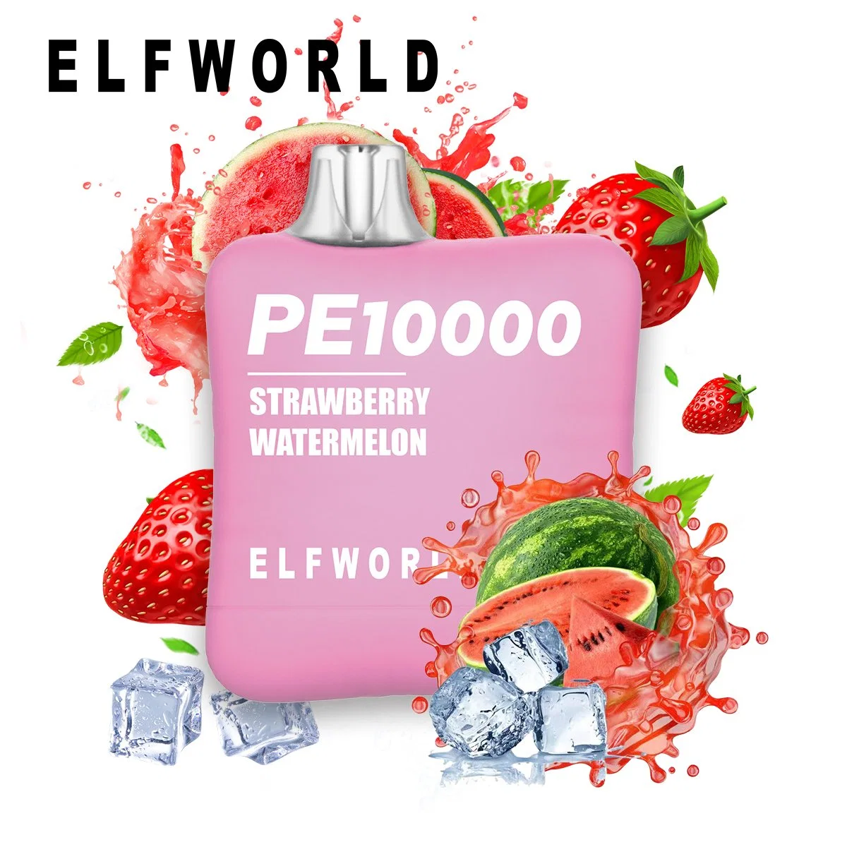 Китай Завод Оптовая подгузник вапсоло Elf мир 10000 puffs 10K Новый одноразовый многоразовый сок Puff 20 мл для соков с аккумулятором Индикатор питания