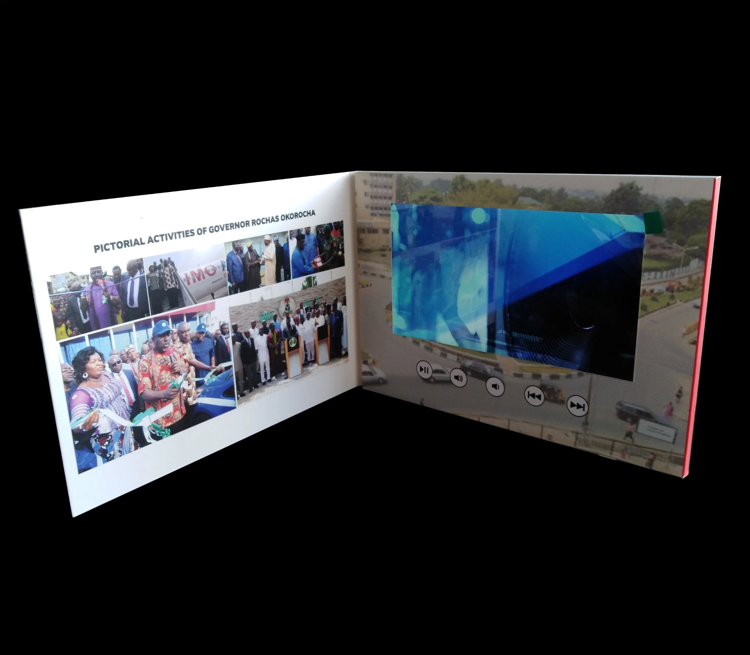 TFT 7inch Video Advertising Greeting Cards