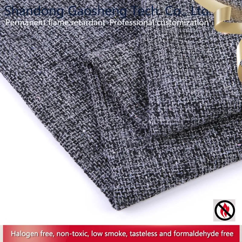 100% Inherently Flame Retardant Fabric Sofa Fabric Curtain Fabric Home Textile