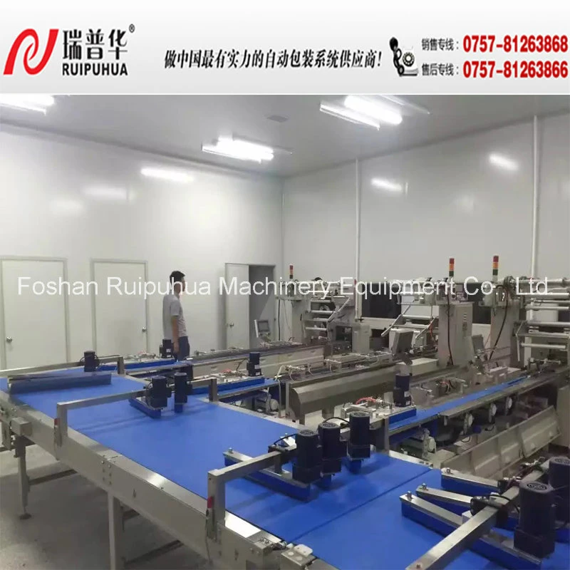 Factory Supply Food Packaging Machine Masks Flow Package Napkin Tissue/Sandwiches/ Hardware/ Commodity/Ice Lolly Flow /Packing /Wrapping Machinery