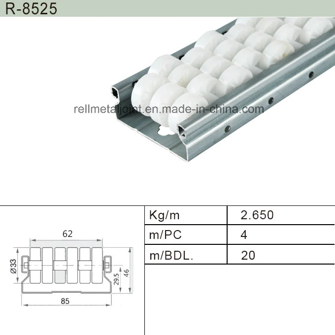 silent Roller for Roller Tracks System (R-8525)