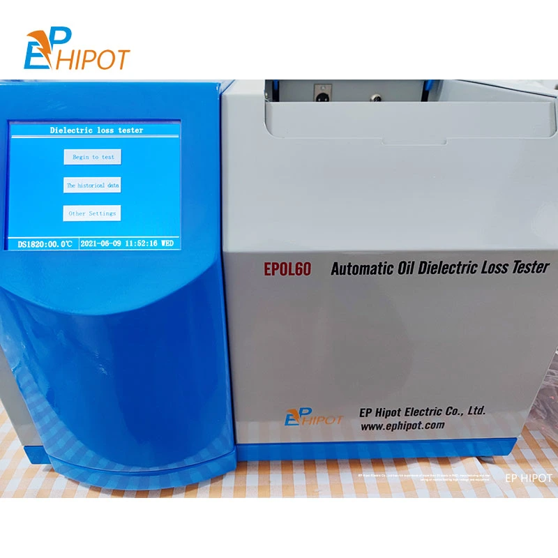 أداة اختبار عامل الطاقة في دلتا الأسمر للزيوت المعدنية Silicone Ester Fluids Epol60