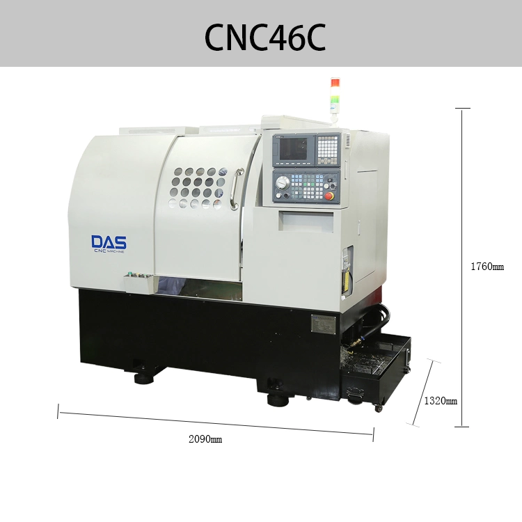 الطاقة الهيدروليكية التلقائية لدقة المعدن العالية DAS 46C Torno CNC ماكينة العلي سي إن سي