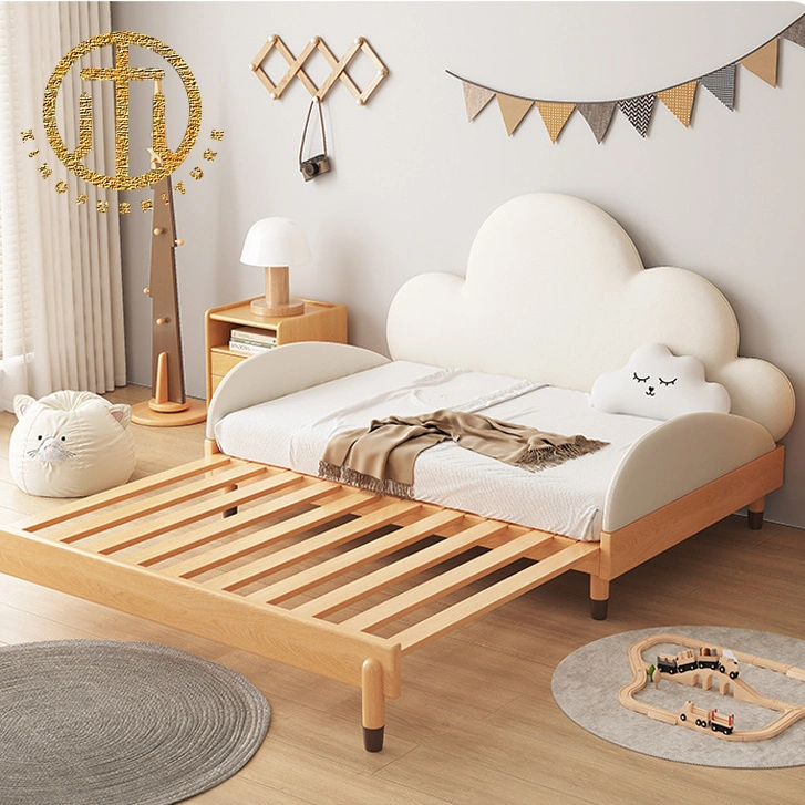 Chambre à coucher mobilier en bois massif canapé-lit escamotable pour enfants