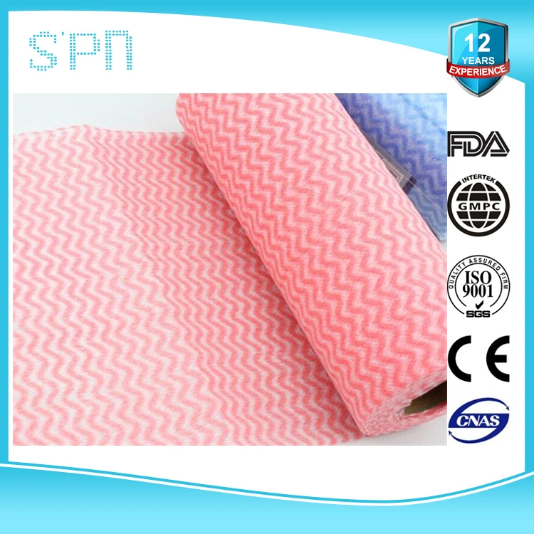 Special Nonwovens Soft Hand Printed Convenient Kitchen Disinfect Application Cleaning Wipes Nonwoven Fabric