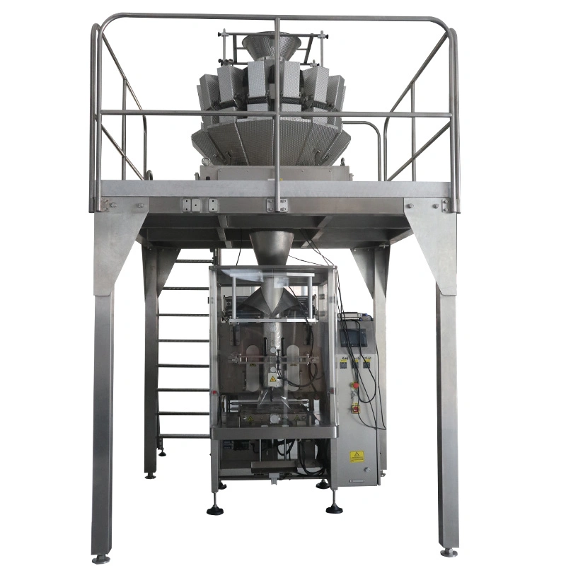 Multi Function Weigher Automatic Balance Sealer Packing System for Snacks French Fries Package