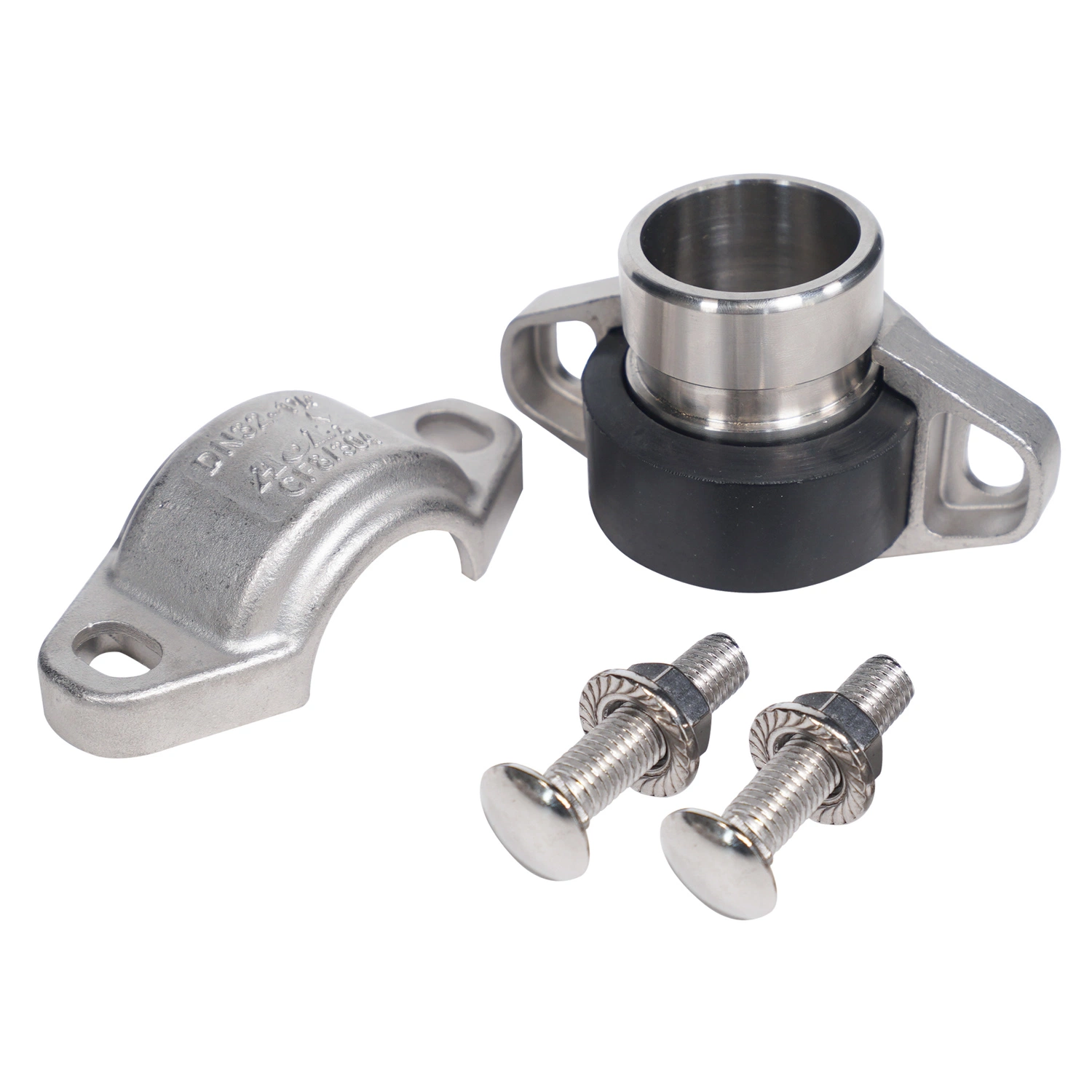 Grooved Coupling and Fittings for The Size of 2inch & 60.3mm Low Pressure Stainless Flexible Clamp Coupling