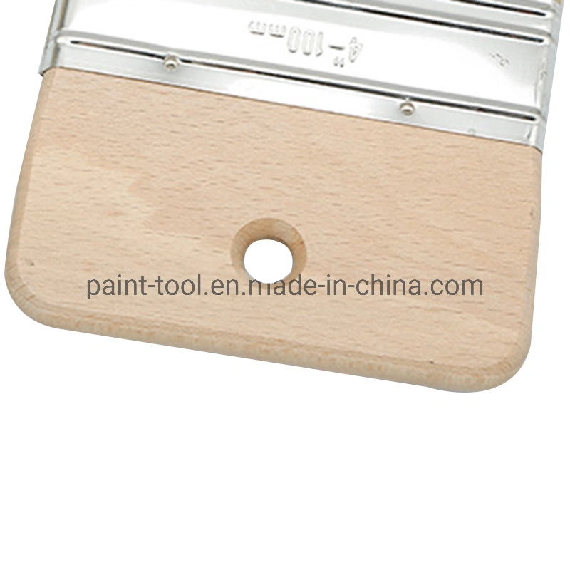 China Wholesale/Supplier High Wall Paint Brush with Wood Handle