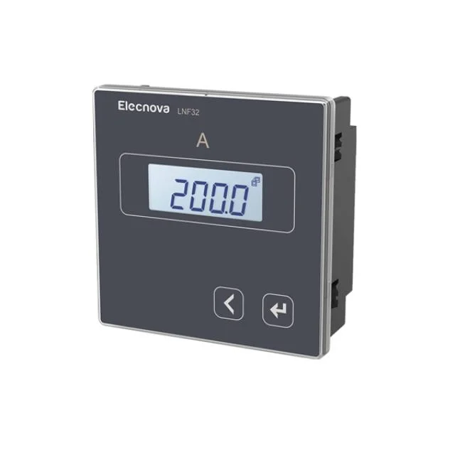 Lnf32 3 Phase RS485 Energy Measurement Meter Ammeter, LCD Digital Display AC Single Phase Current Ampere Meter