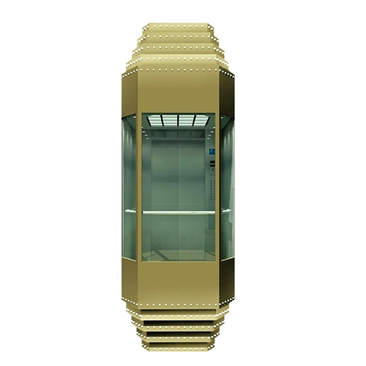 Energy Feedback Technology 8-13 Chryce/OEM Wooden Package China Escalator Lift