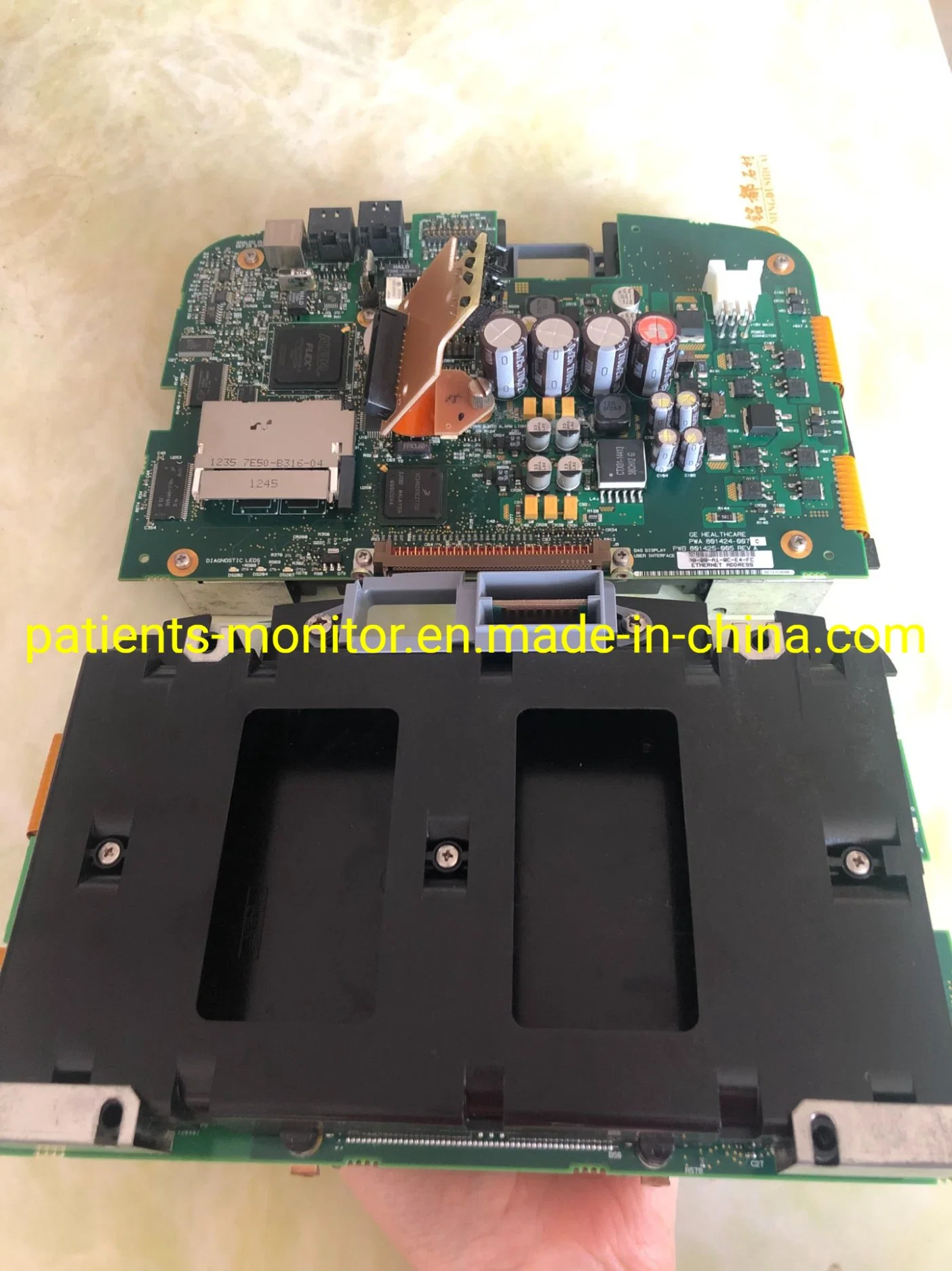 Ge3000 Dash Dash Dash40005000 Placa base del monitor de paciente Pwa 801424-001 PWB 801425-005 Rev 004