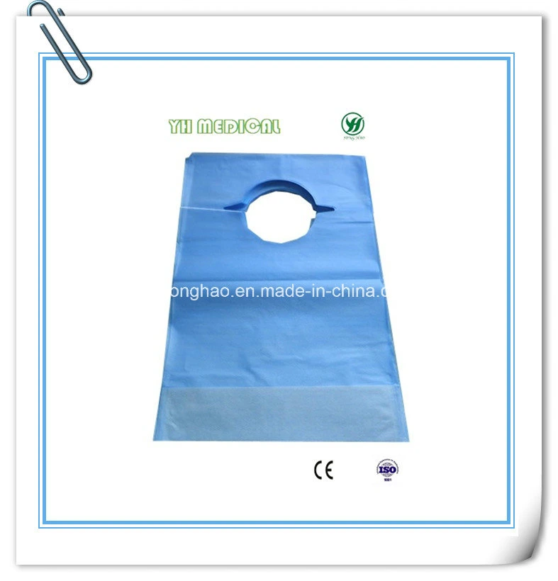 Disposable Bib with Crumb Pouches for People Daily Life