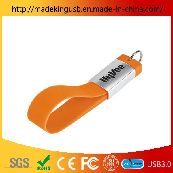 2019 Portable Waterproof and Shock-Proof Customized Logo Plastic Wrist USB Flash Drive/USB Stick