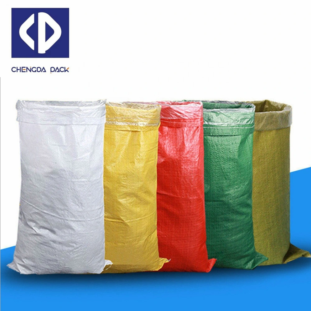 25/50 Kg PP Woven Packaging Sack PP Bags for Seed Flour Feed Corn Rice