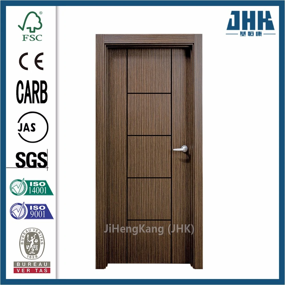 La construction de pivotement Jhk stratifié panneau Prehung MDF Flush porte en bois