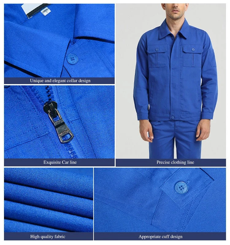 Industrial Factory Arbeiter Uniformen Poly-Cotton Arbeitsuniform Overall