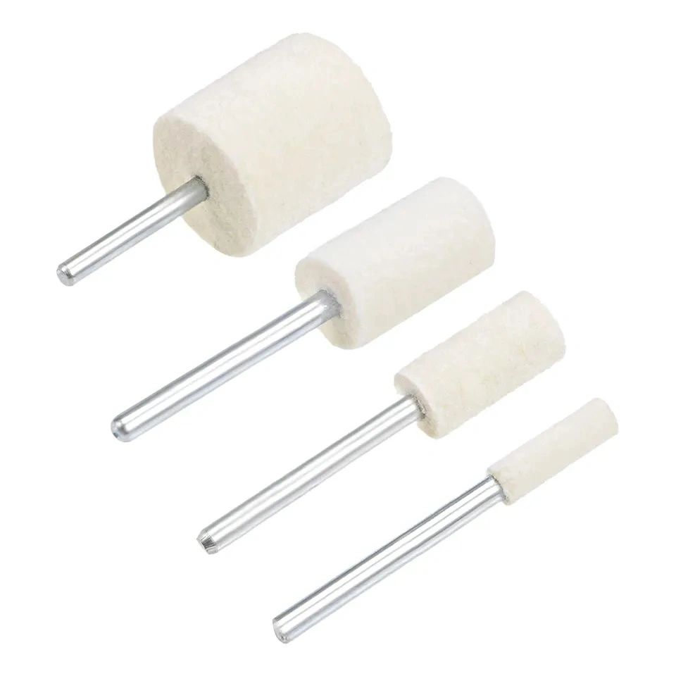 Shank 3.0mm Wool Polishing Tools Grinding Head Wheel