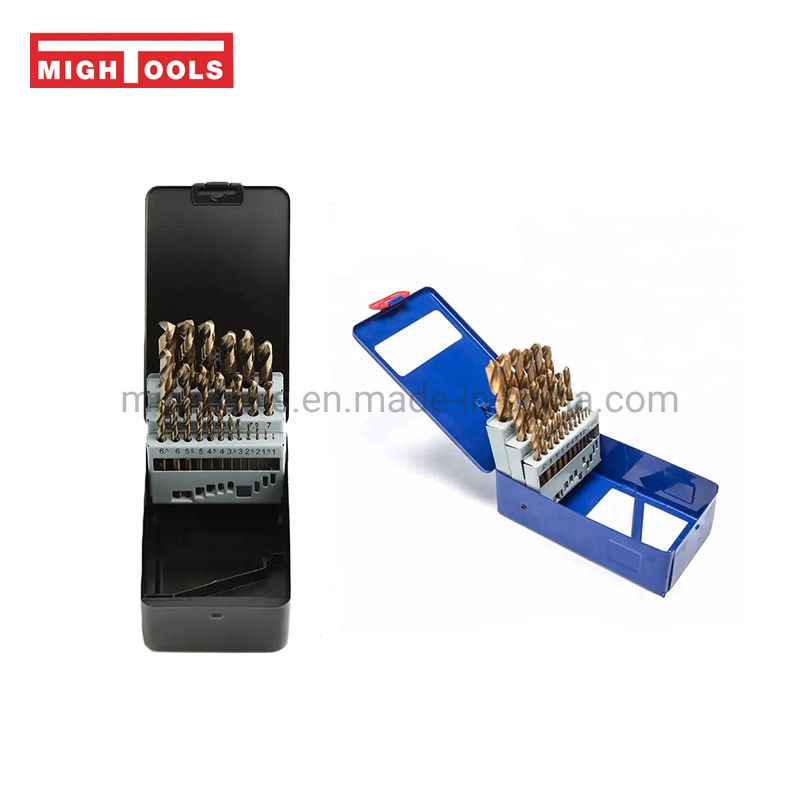 DIN338 Fully Ground M35 Cobalt HSS Twist Drill Bits