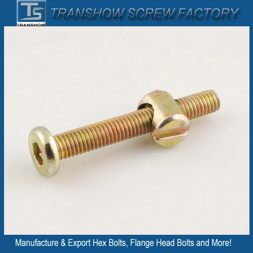 Allen Drive Cheese Head Furniture Screw and Nut