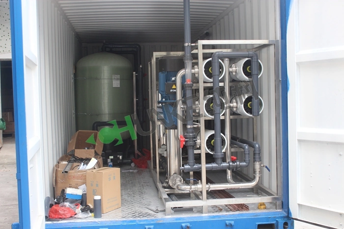 10t Container Water Purification Treatment Plant Water Filter Reverse Osmosis System Equipment