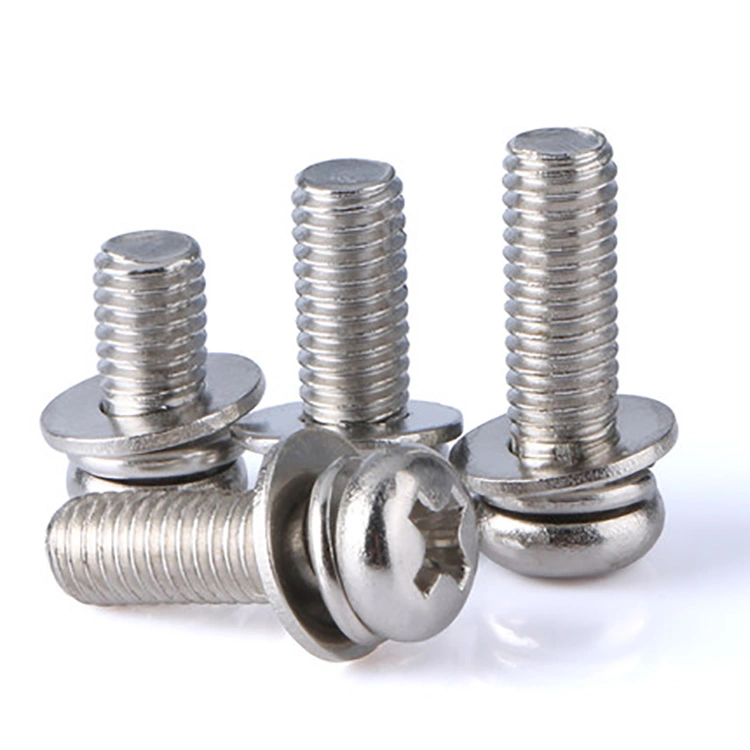 Factory Stainless Steel Cross Recessed Pan Head Tapping Screws Bolt and Nut