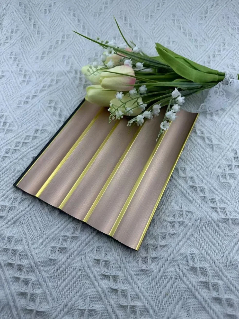 PVC Louver Foaming Cinposite PS PVC Wall Panel for Home Decor