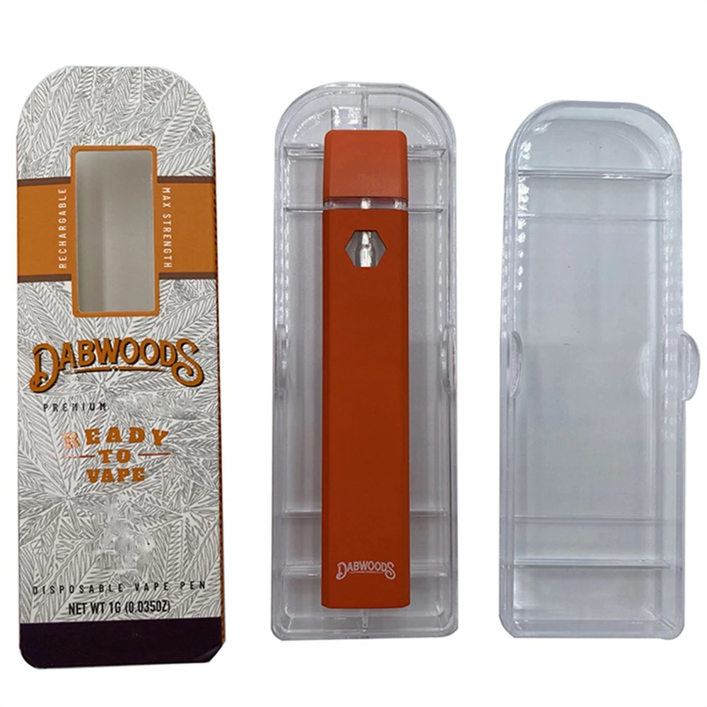 Usa Dabwoods vacíos DAB Woods Diposable VAPE Pen Pod DAB 1ml 1,0ml 1 Gram Ceramic Coil CB. D th. C Delt. A 8 D8 D9 D10 Pen con recargable