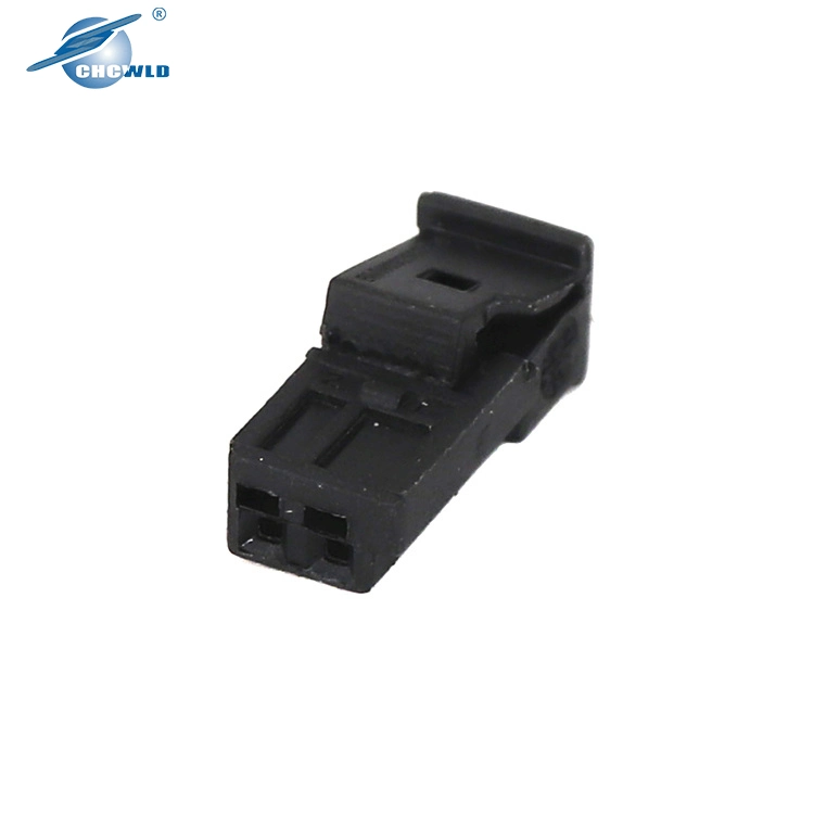 cable negro macho 2P AMW cable terminal de crimpado eléctrico moldeado Conector para automóvil