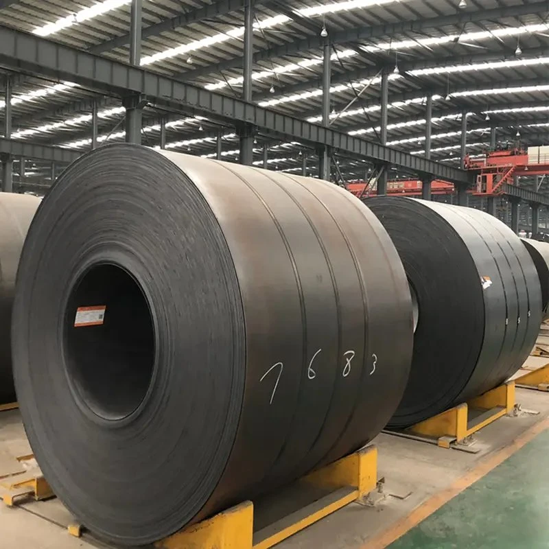 JIS DIN En Ship Car Plate Q195 Q235 Factory Sales HRC Ms Mild Hot Rolled Low Carbon Steel Coil