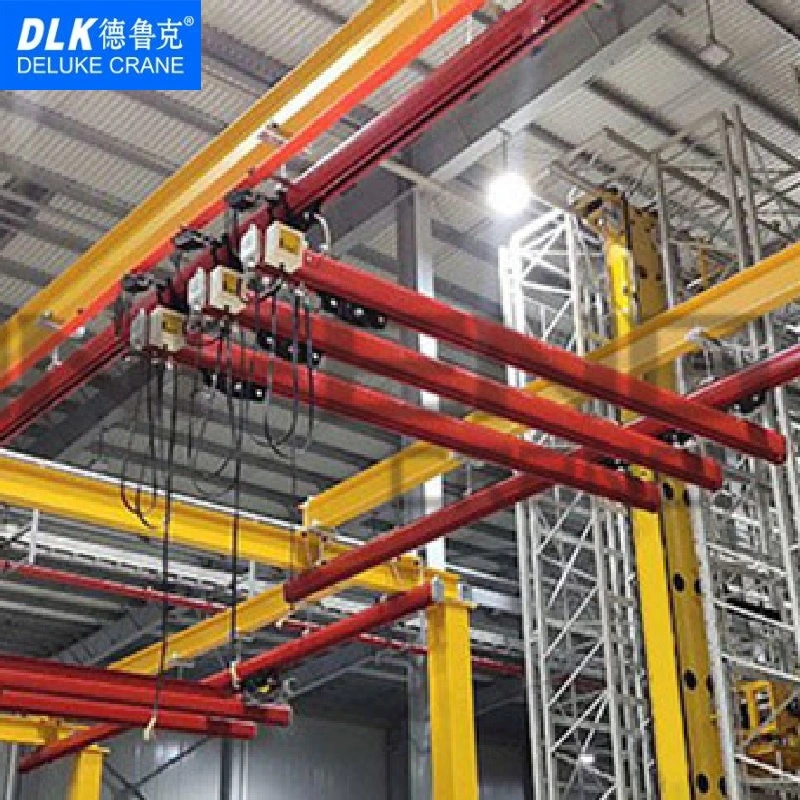 Indoor Supermarket Kpk Flexible Beam Crane System Lifting Equipment 0.25 0.5 1 1.5 2 Tons