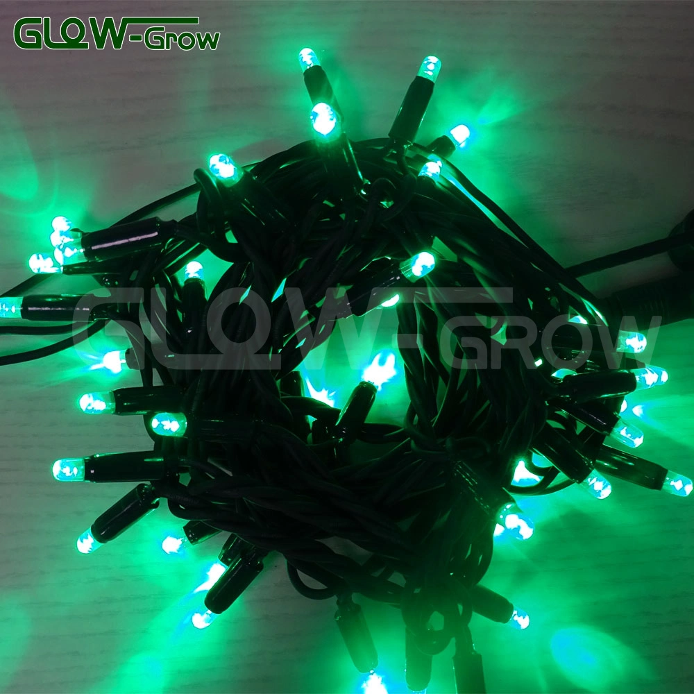 IP65 Waterproof 50 LEDs Christmas White LED String Light Birthday Lighting