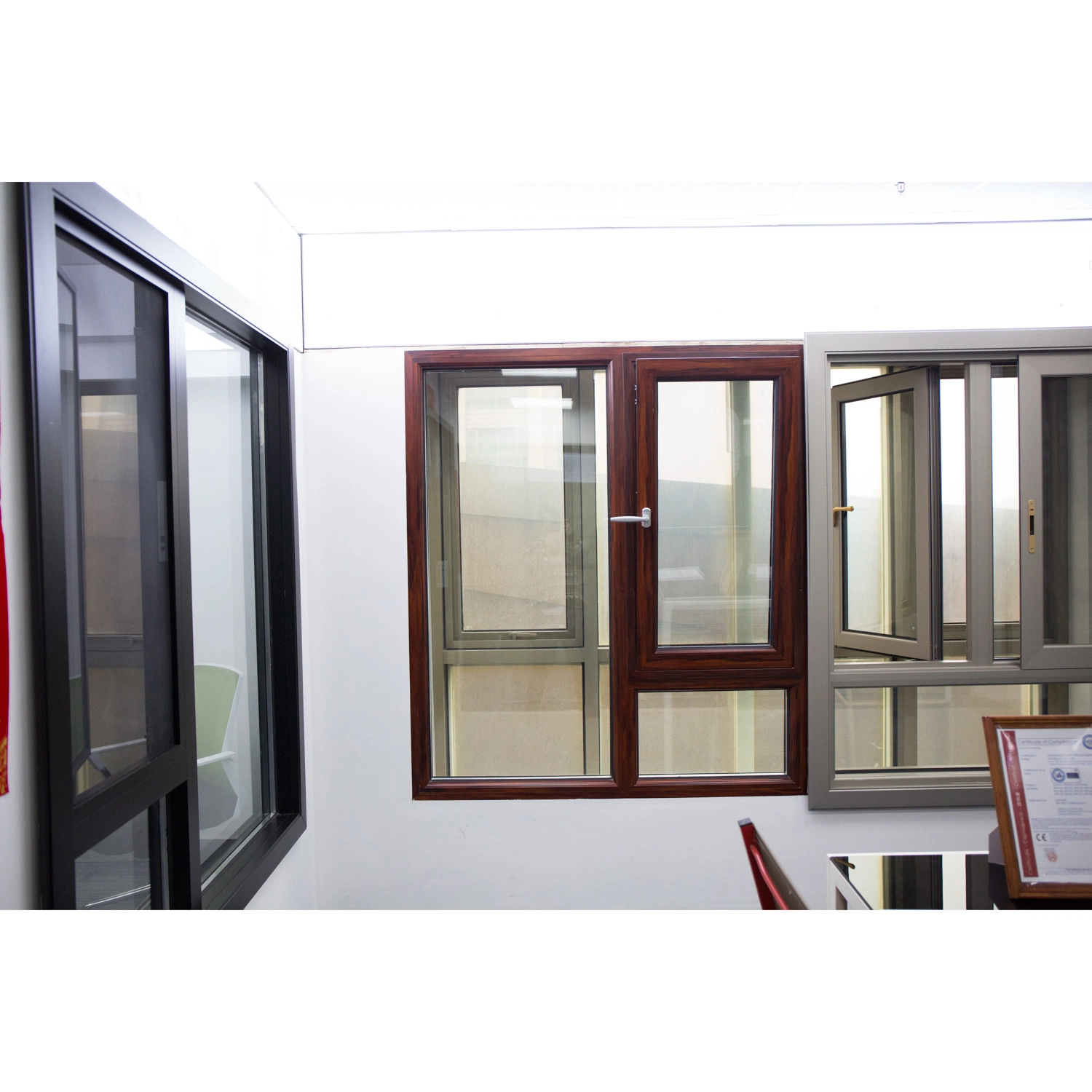 6060 Alloy Insect Prevention Aluminum Window Door Profiles with CE Certificatee