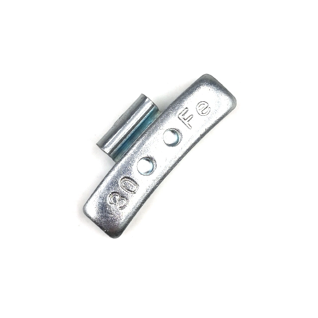 Fe /Steel clip/tirado en el contrapeso de la rueda neumáticos galvanizado con 5G-60g para llanta de aleación