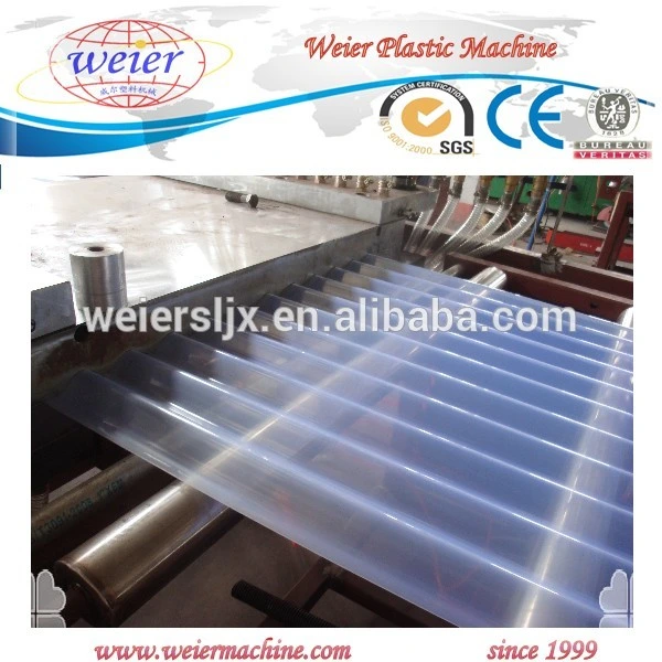 PVC Transparent Roofing Sheet Production Line