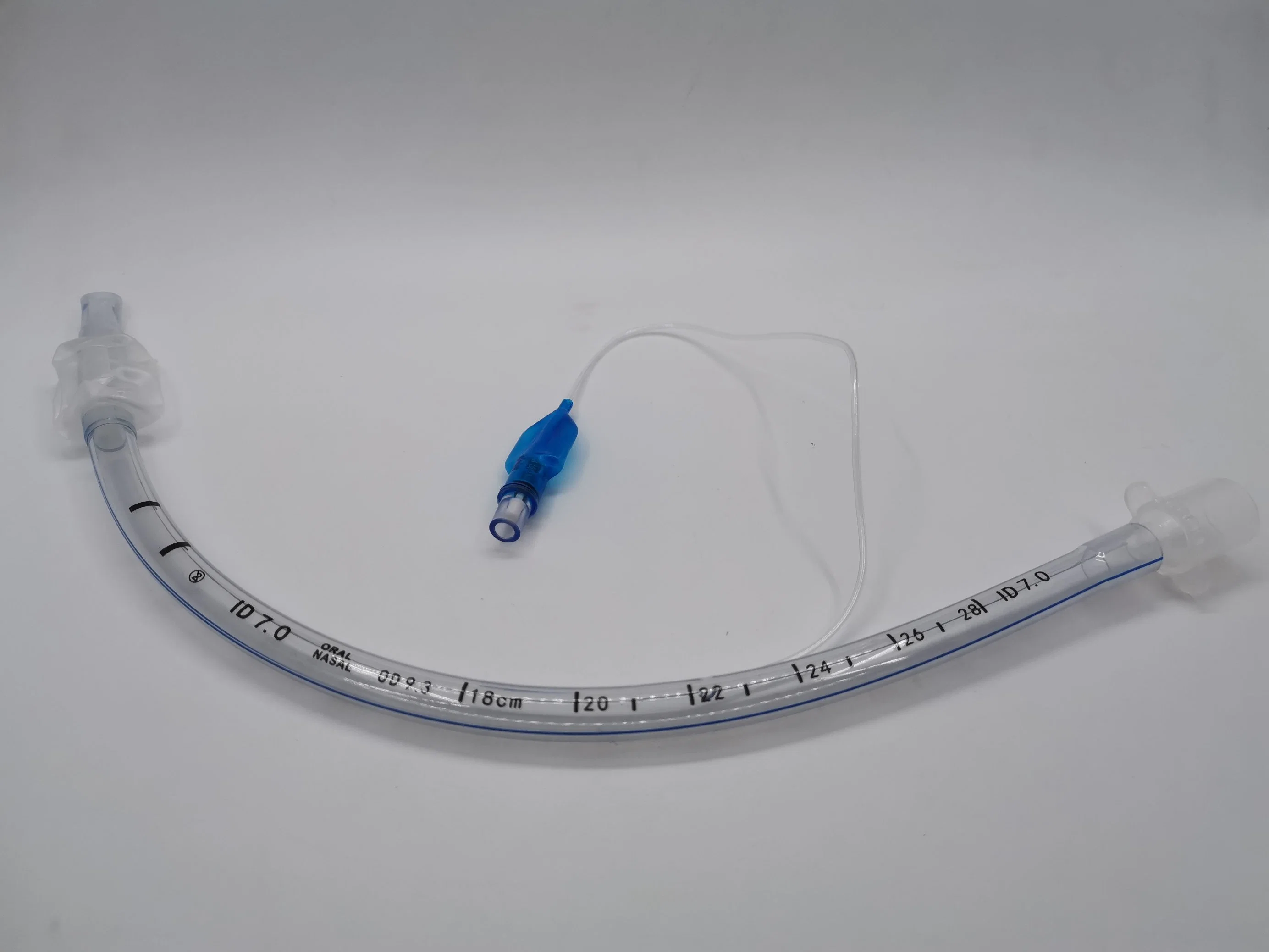 Médical jetable orale et nasale Cuffed types tube endotrachéal