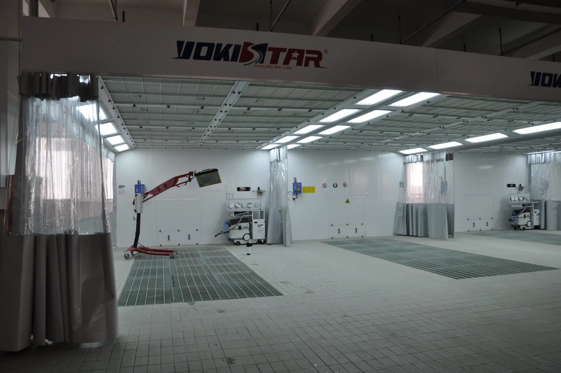 Industrial Prep Station Dustless Car Spray Booth Yokistar