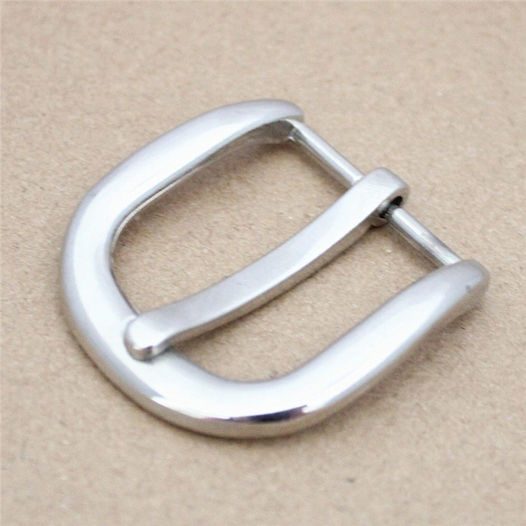 30mm Fashion Design Semicircular Arc Metal Pin Buckle Casual Belt Buckle