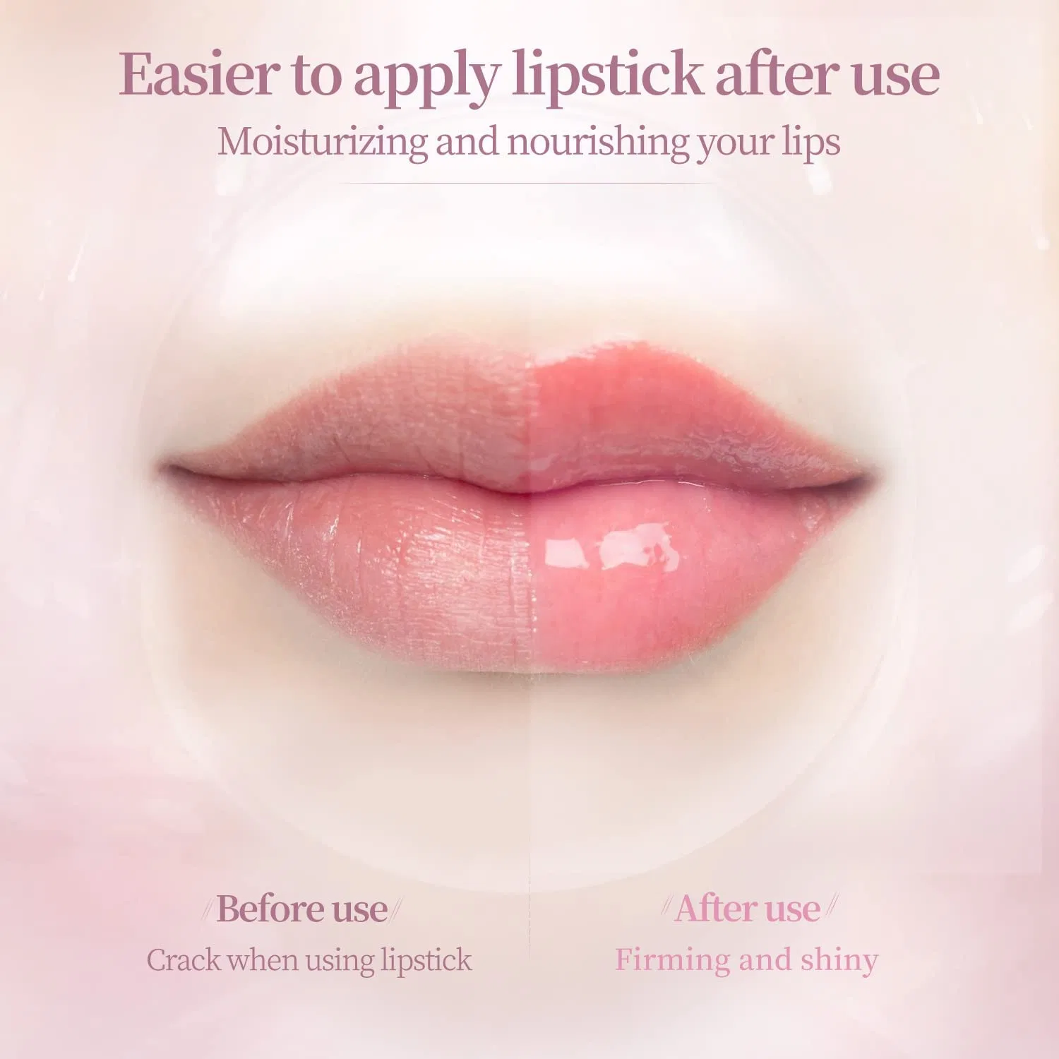 Feuchtigkeitsspendende und Entfernen Dead Skin Collagen Lip Mask geeignet für Trockene Lippen