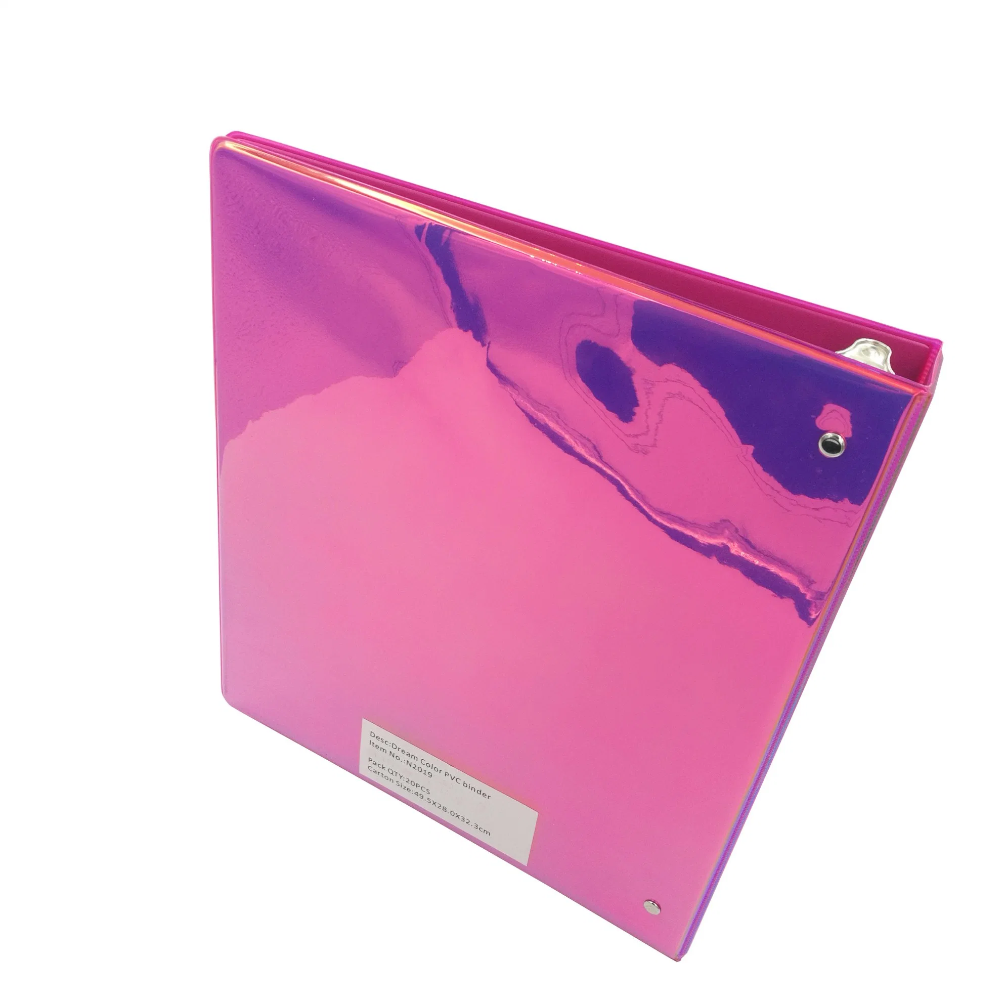 A4 File Folder Document Folder Pink Durable Hardcover Clipboard Folder Stationery for Office Supplies